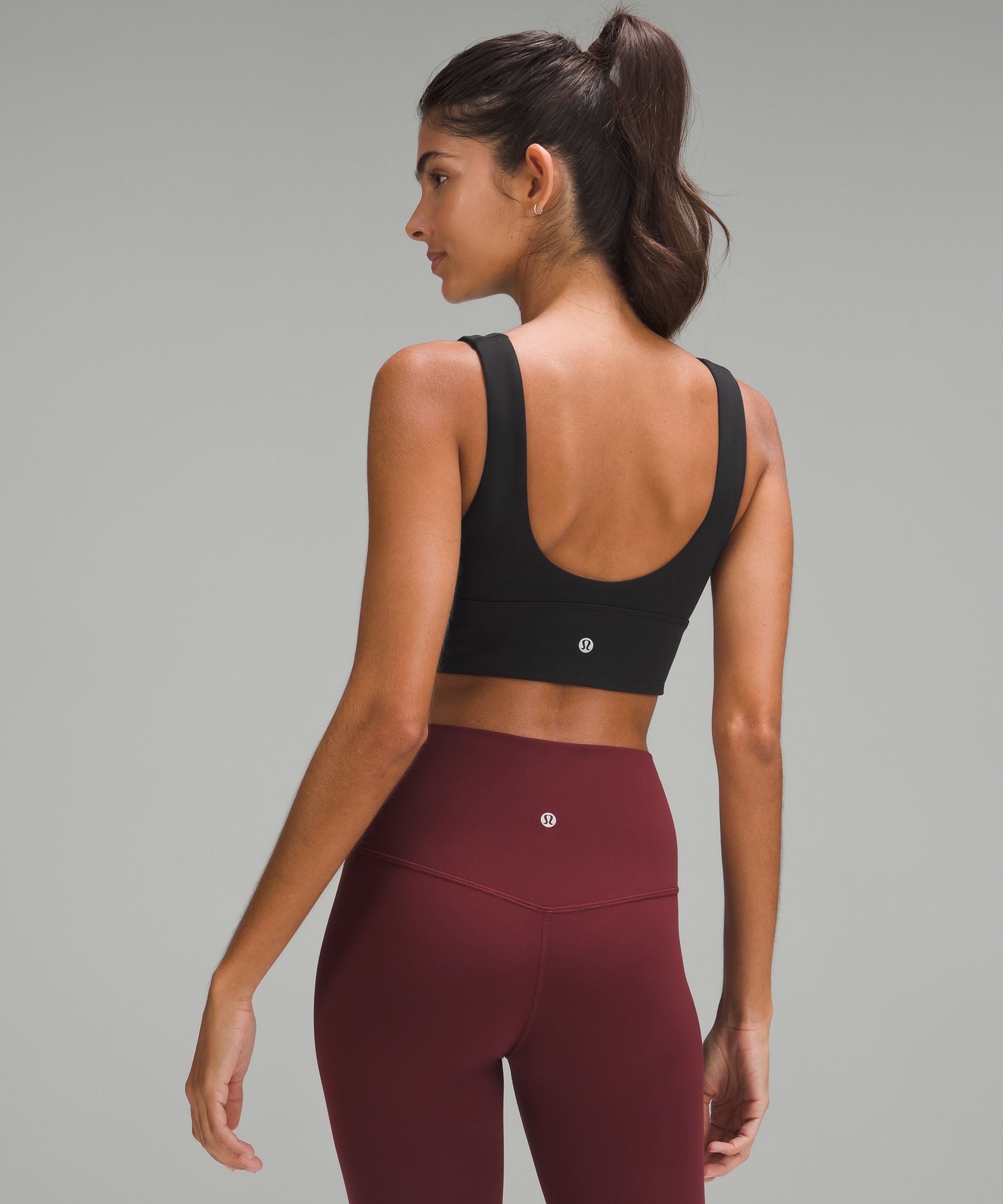 lulu Align V-Neck Bra Light Support, A/B Cup