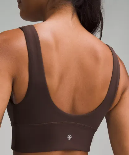 lulu Align V-Neck Bra Light Support, A/B Cup