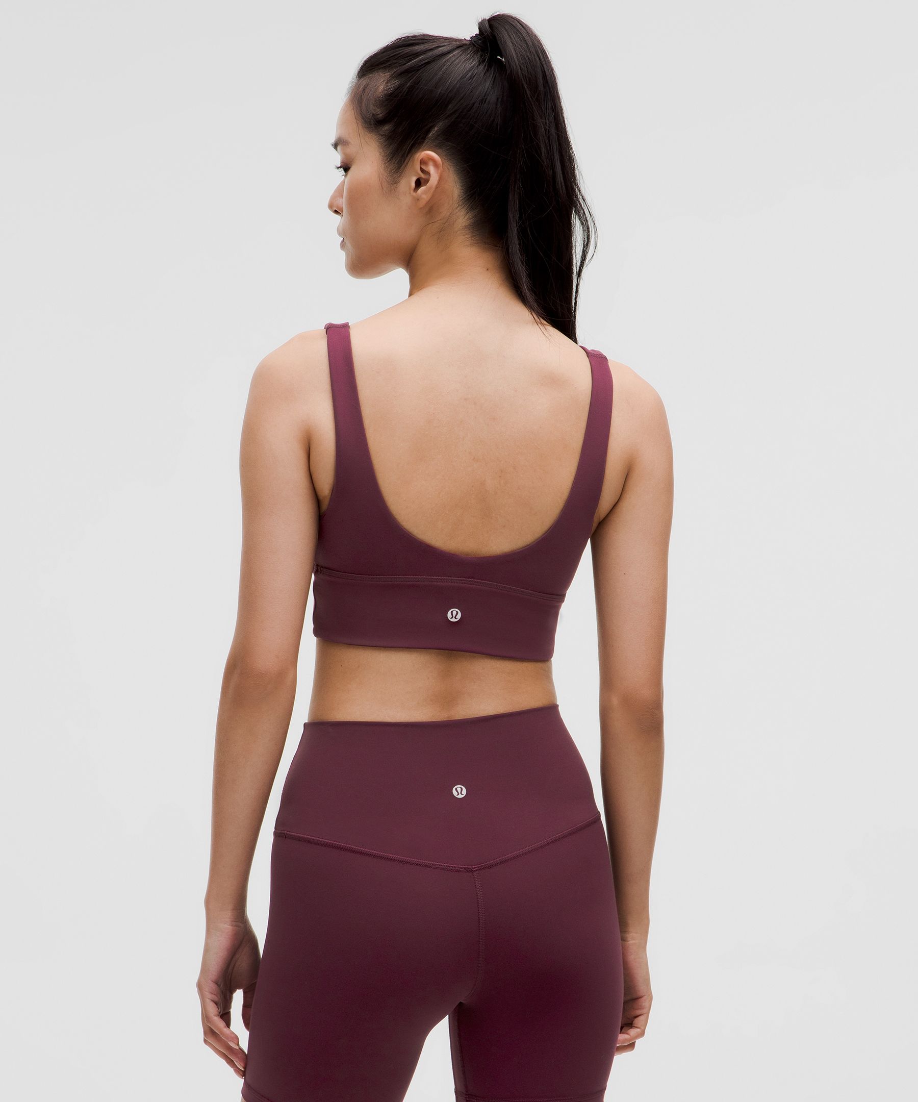 lulu Align V-Neck Bra Light Support, A/B Cup