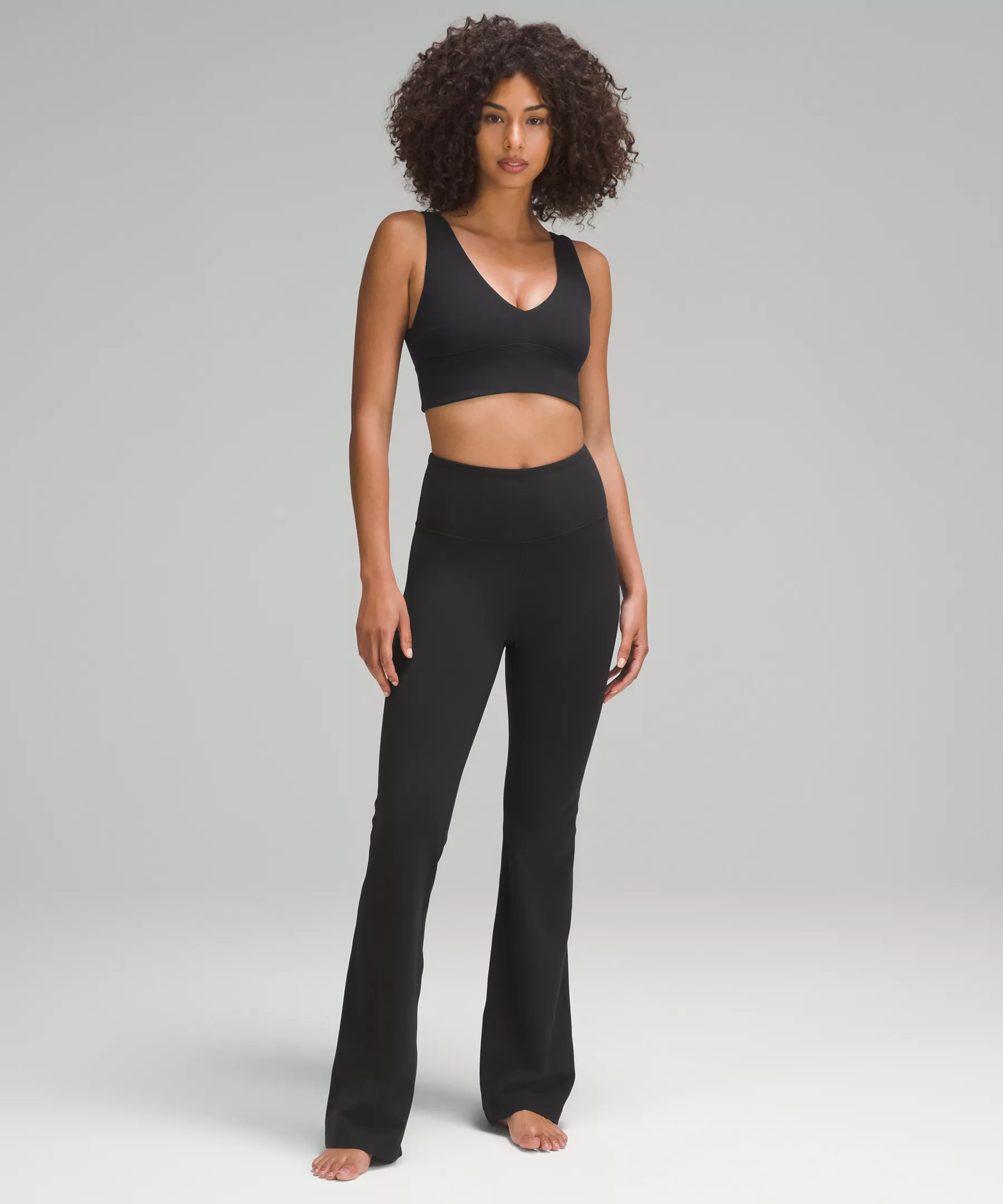 lulu Align V-Neck Bra Light Support, C/D Cup