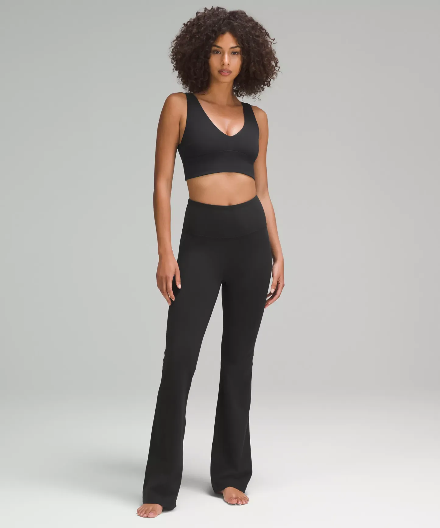 lulu Align V-Neck Bra Light Support, C/D Cup