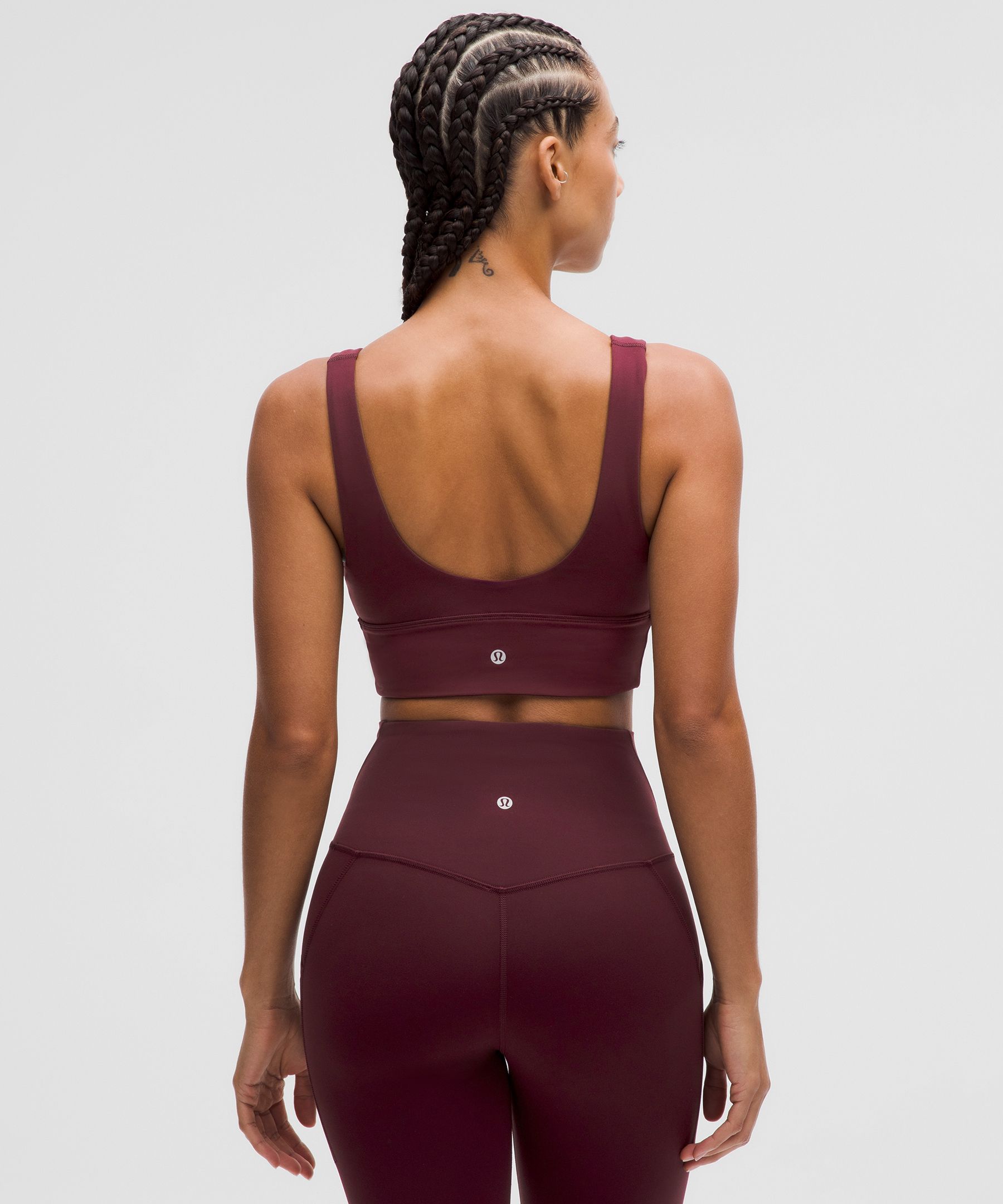 lulu Align V-Neck Bra Light Support, C/D Cup