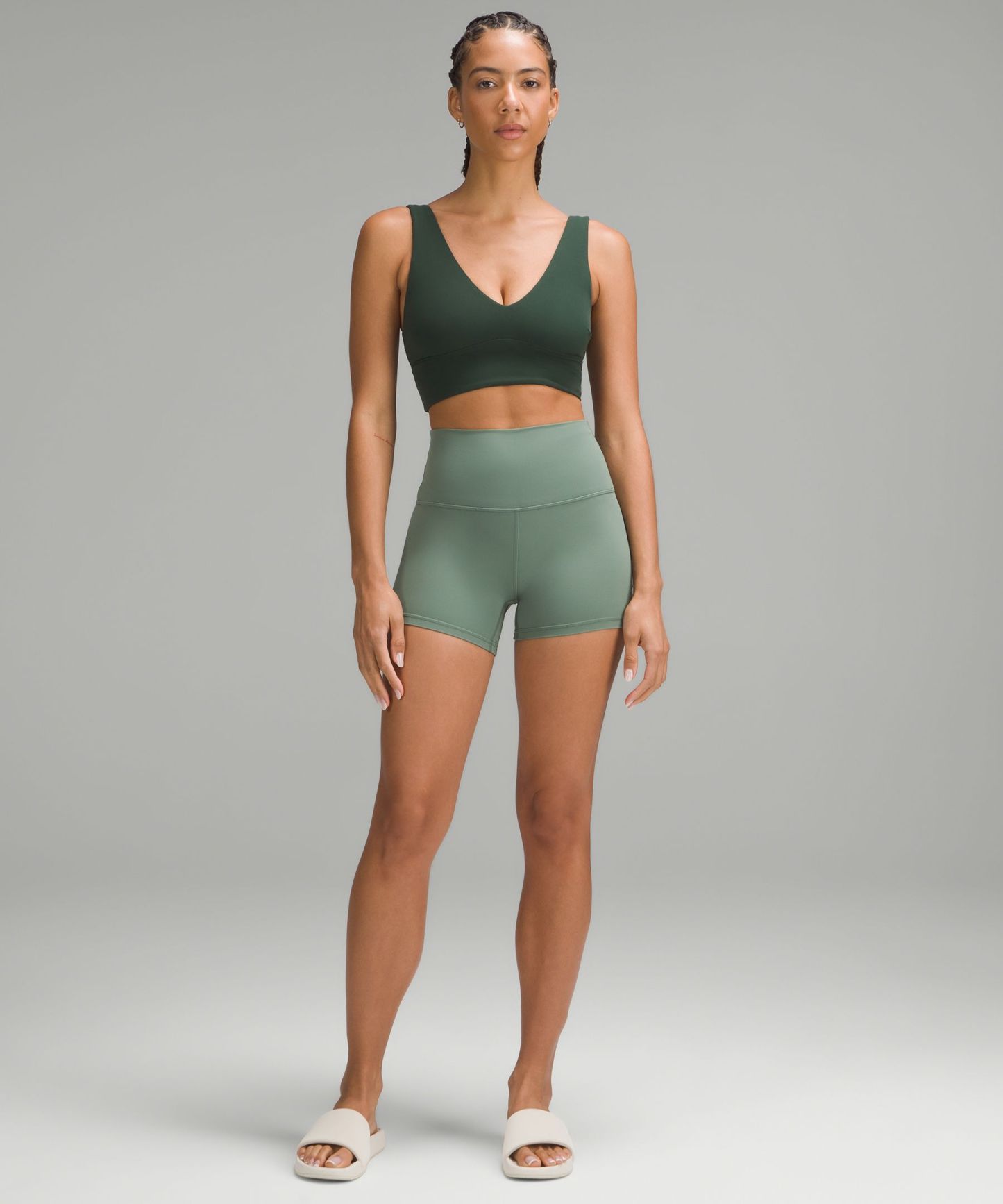 lulu Align V-Neck Bra Light Support, C/D Cup