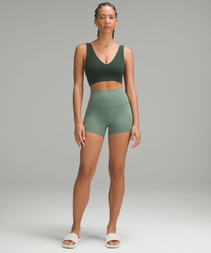 lulu Align V-Neck Bra Light Support, C/D Cup