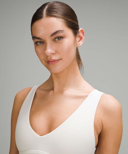 lulu Align V-Neck Bra Light Support, A/B Cup