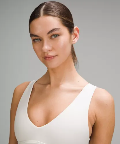 lulu Align V-Neck Bra Light Support, A/B Cup
