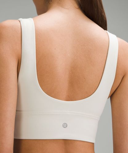 lulu Align V-Neck Bra Light Support, A/B Cup