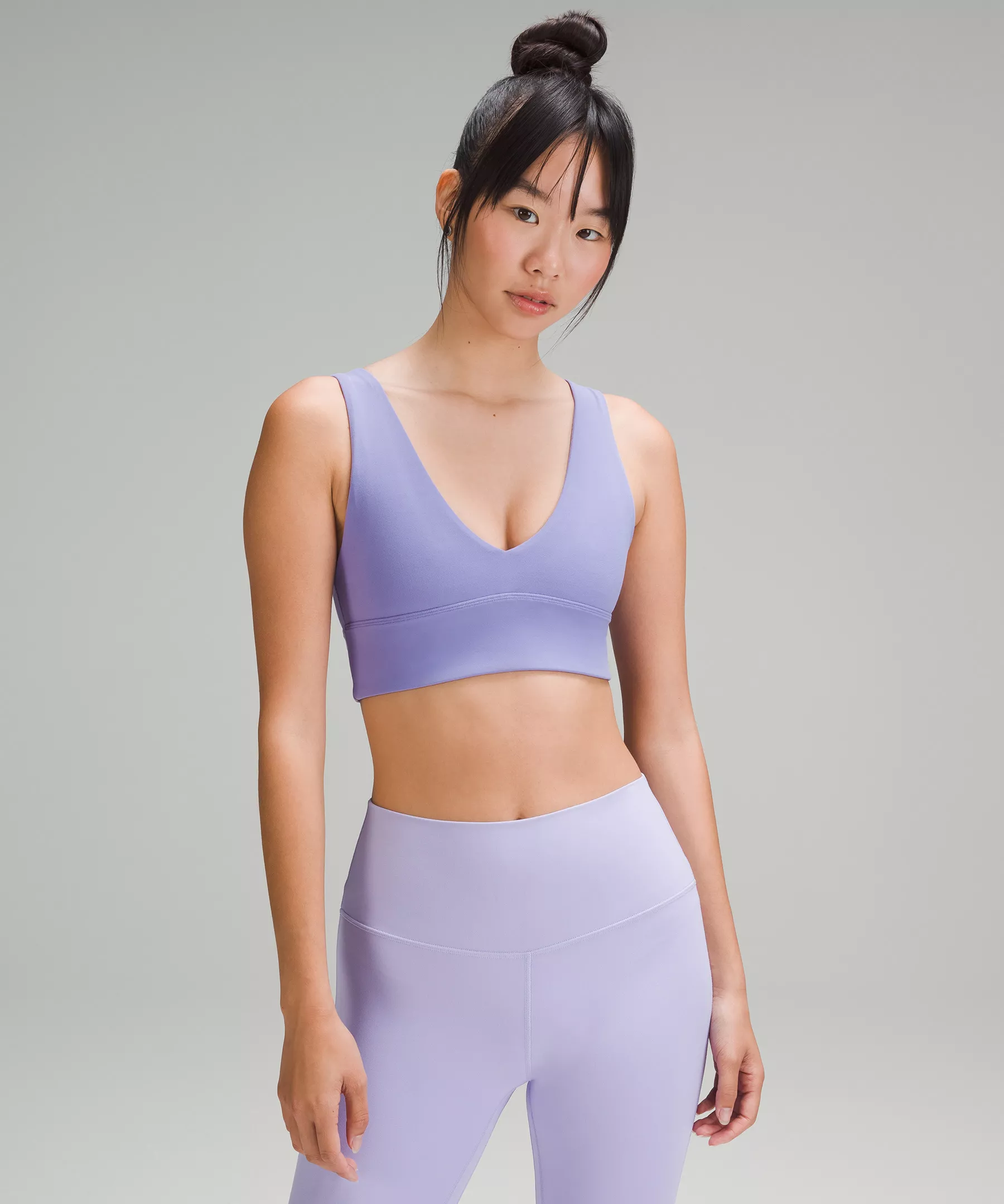 lulu Align V-Neck Bra Light Support, A/B Cup