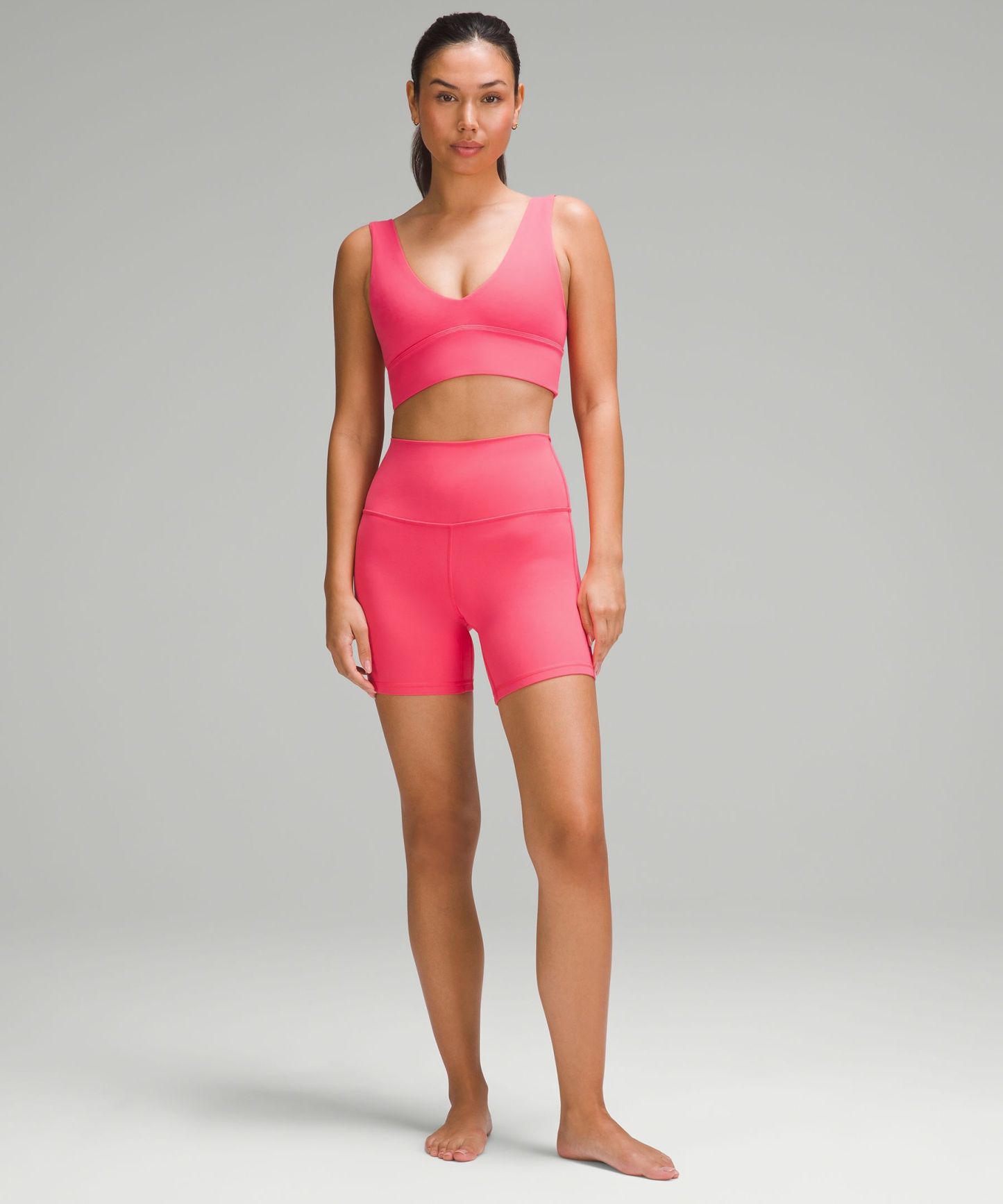 lulu Align V-Neck Bra Light Support, A/B Cup