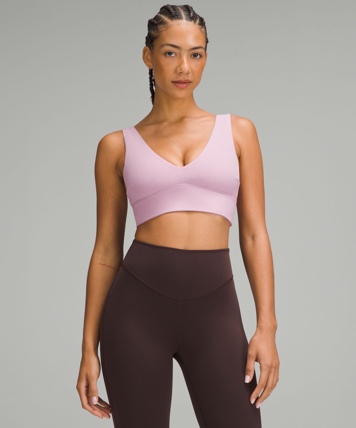 lulu Align V-Neck Bra Light Support, C/D Cup