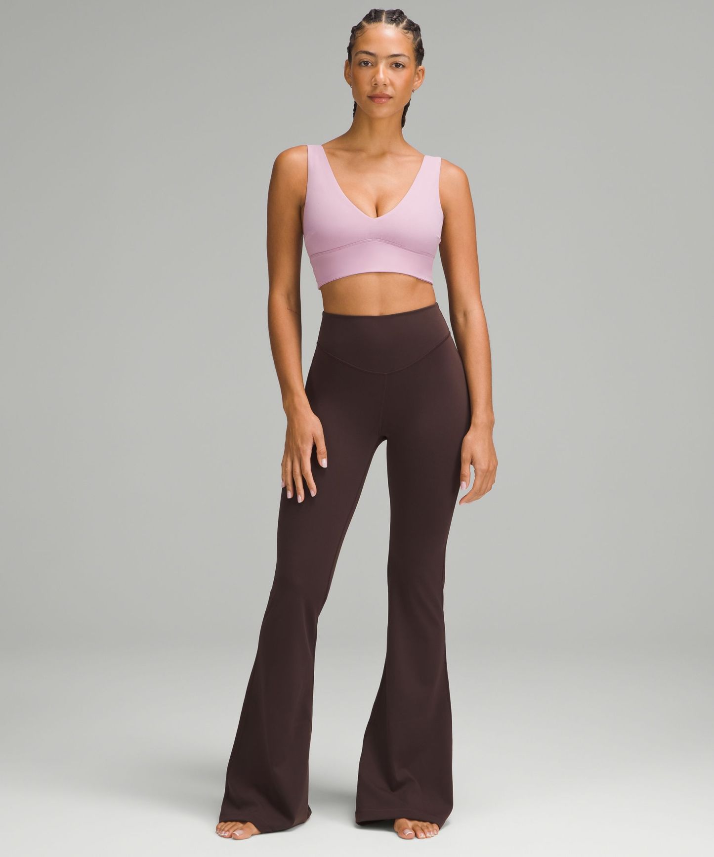 lulu Align V-Neck Bra Light Support, C/D Cup