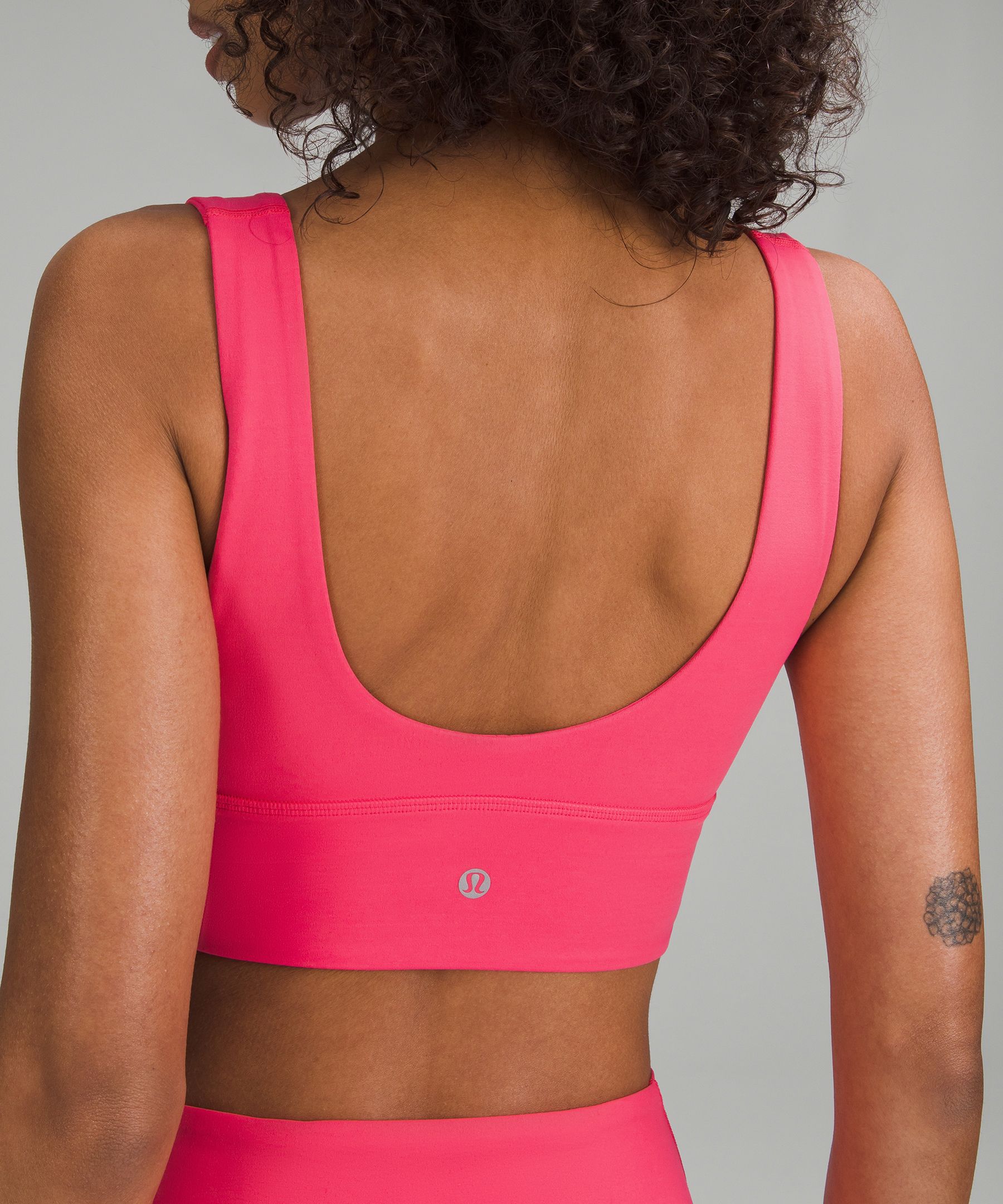 lulu Align V-Neck Bra Light Support, C/D Cup