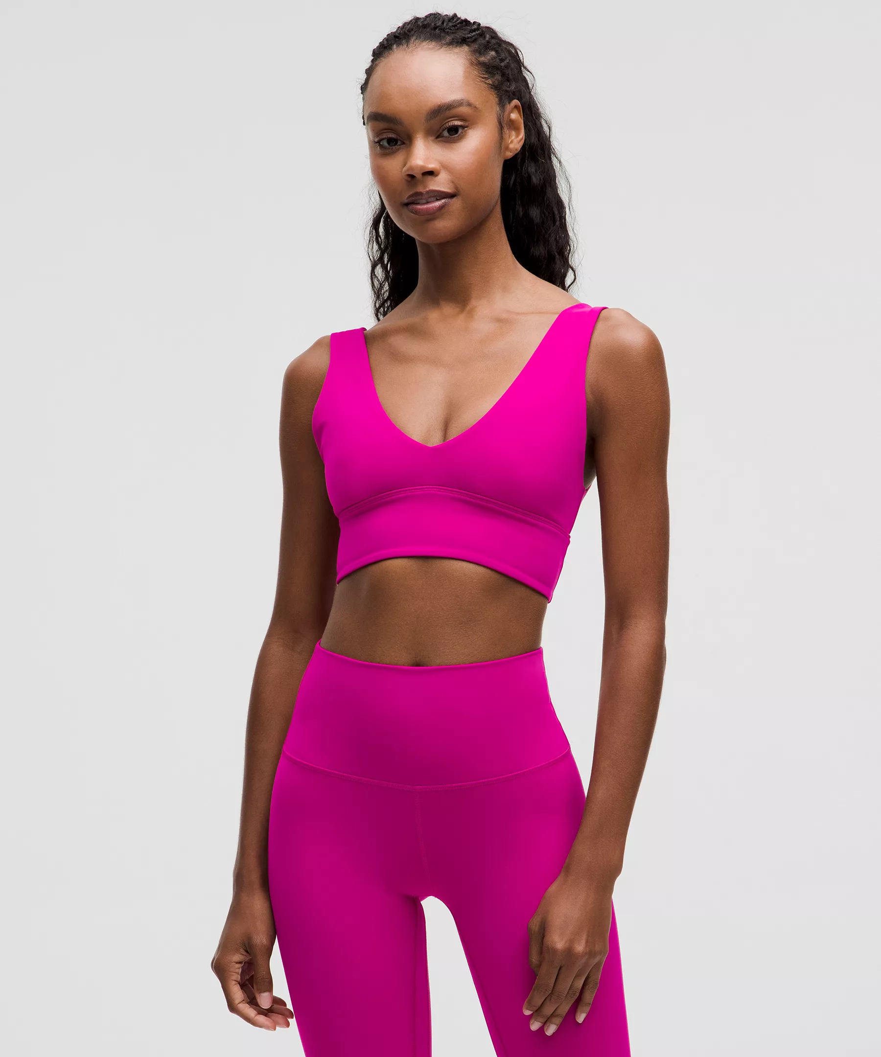 lulu Align V-Neck Bra Light Support, A/B Cup