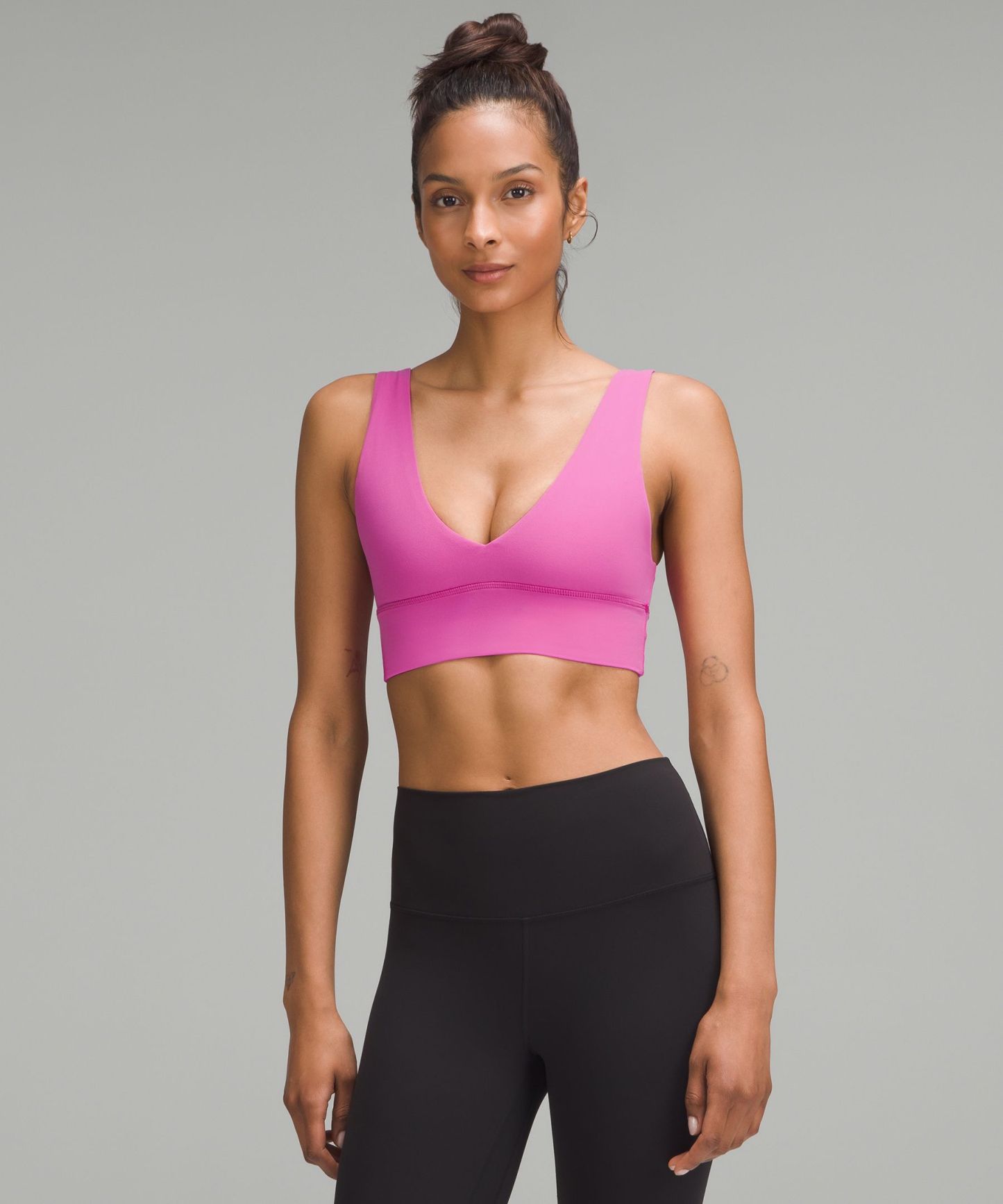 lulu Align V-Neck Bra Light Support, A/B Cup