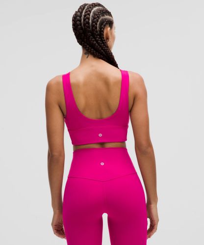 lulu Align V-Neck Bra Light Support, C/D Cup