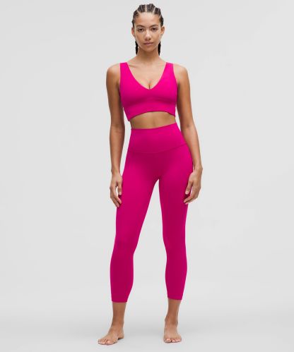 lulu Align V-Neck Bra Light Support, C/D Cup