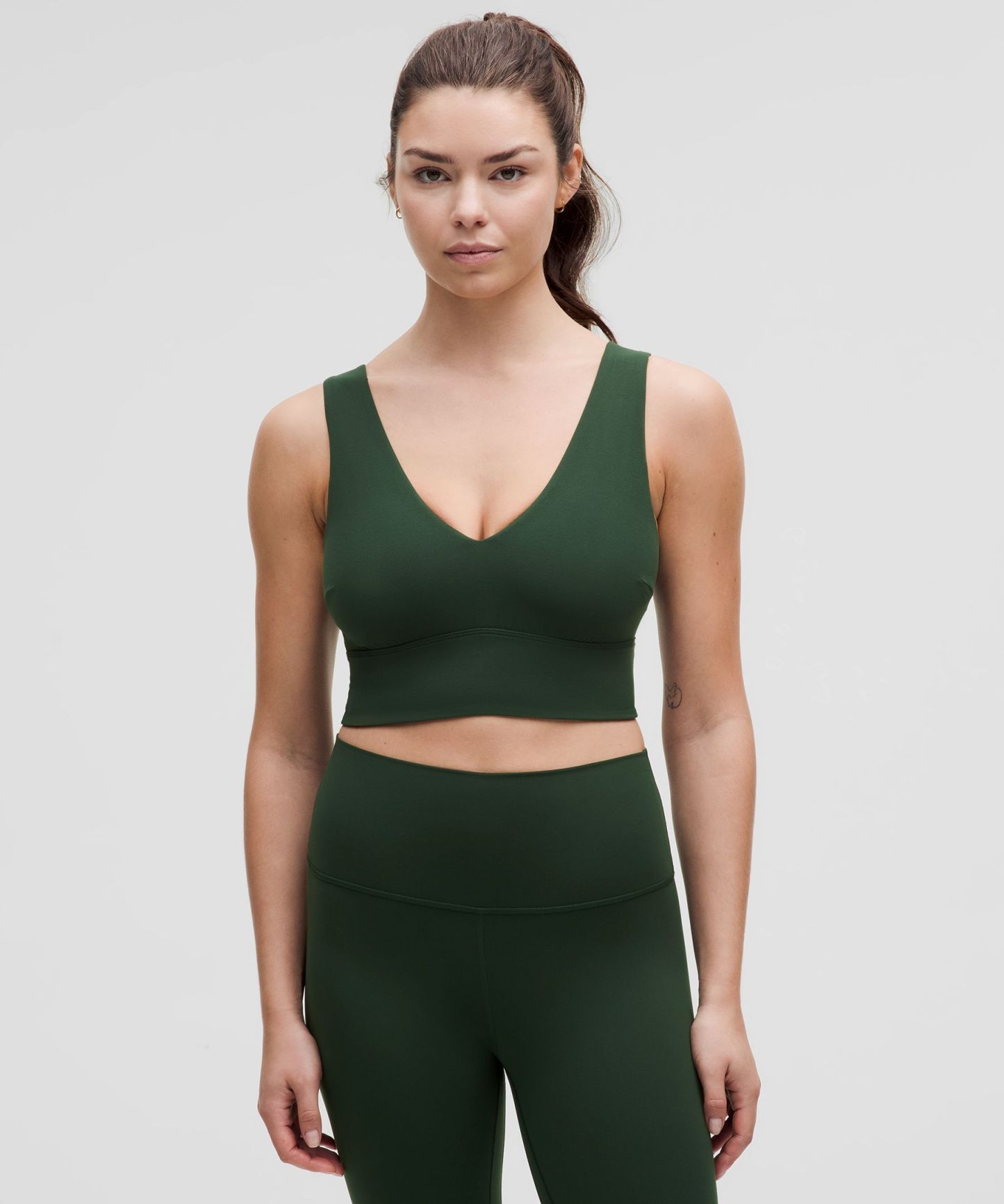 lulu Align V-Neck Bra Light Support, DDD/G Cup