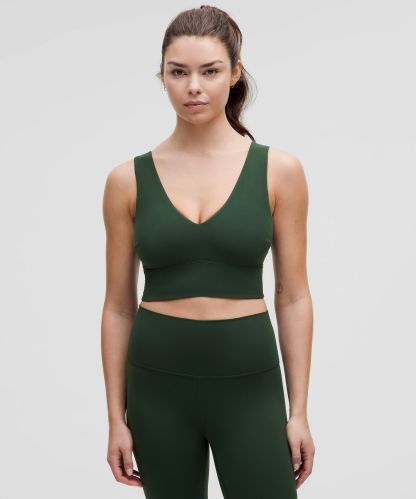 lulu Align V-Neck Bra Light Support, DDD/G Cup