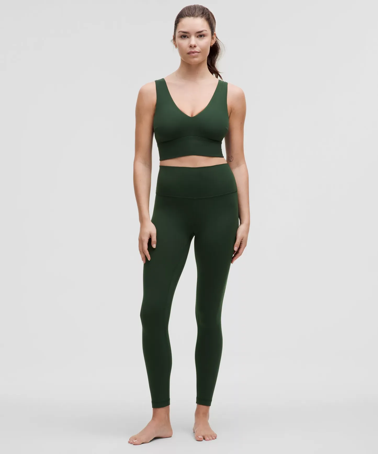 lulu Align V-Neck Bra Light Support, DDD/G Cup