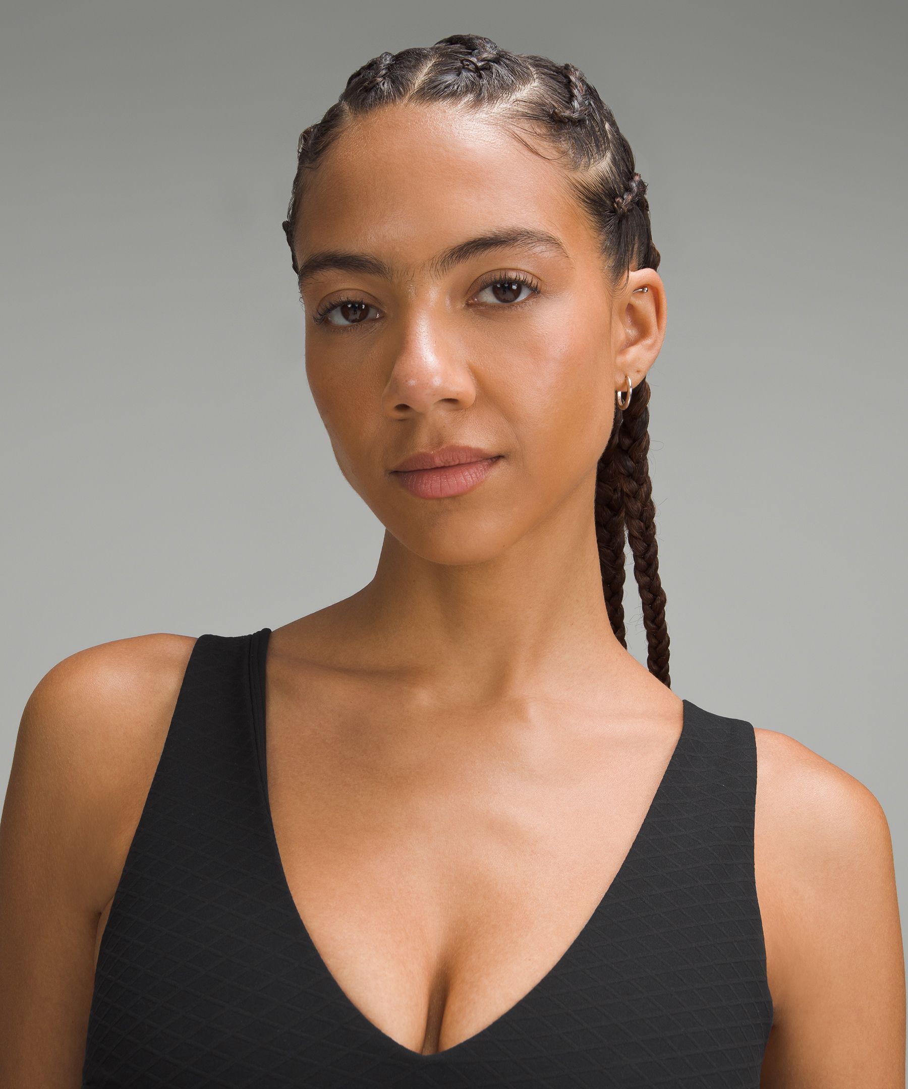 lulu Align V-Neck Bra Light Support, C/D Cup Diamond