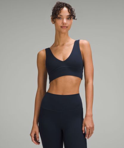 lulu Align V-Neck Bra Light Support, A/B Cup