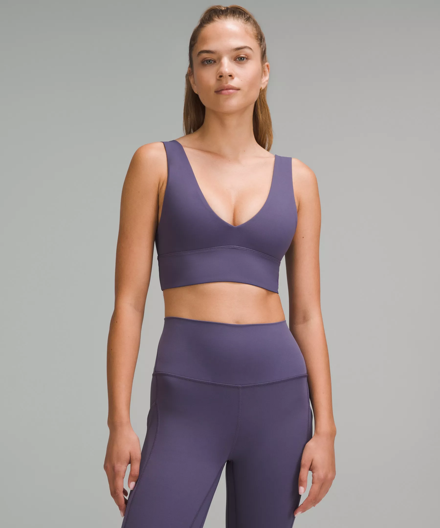 lulu Align V-Neck Bra Light Support, A/B Cup