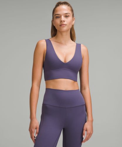 lulu Align V-Neck Bra Light Support, A/B Cup