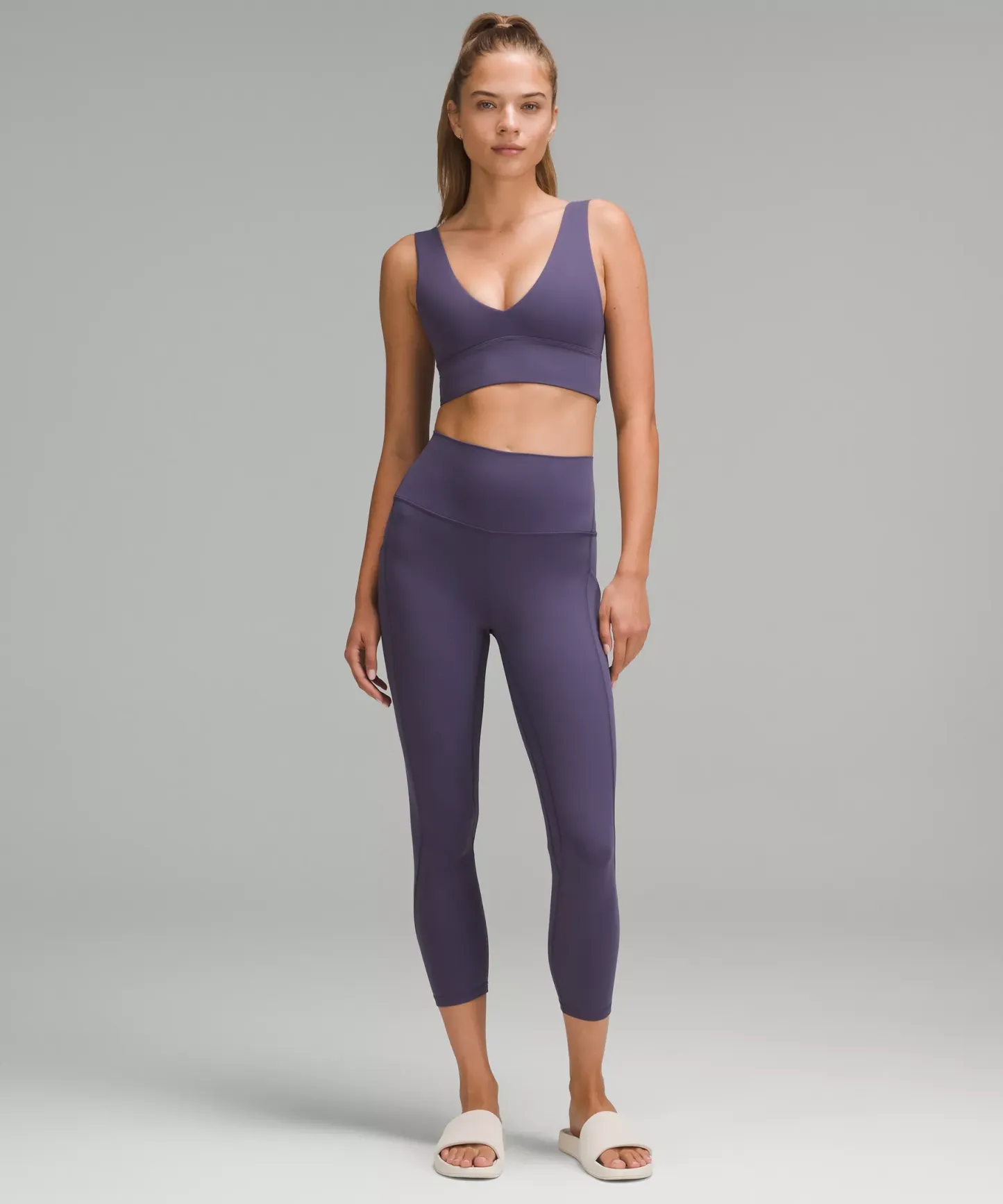 lulu Align V-Neck Bra Light Support, A/B Cup