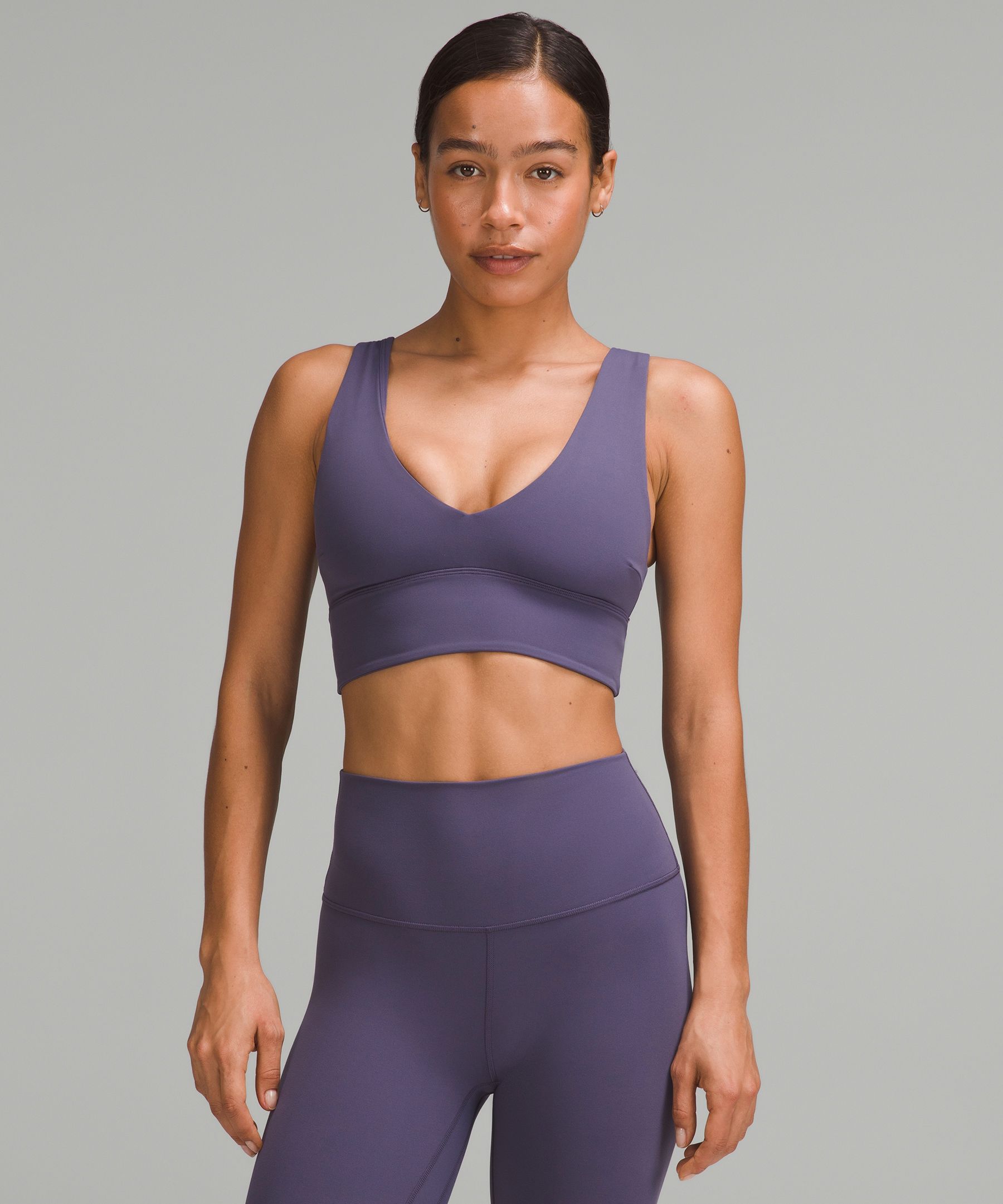 lulu Align V-Neck Bra Light Support, C/D Cup