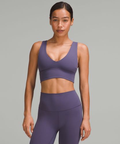 lulu Align V-Neck Bra Light Support, C/D Cup