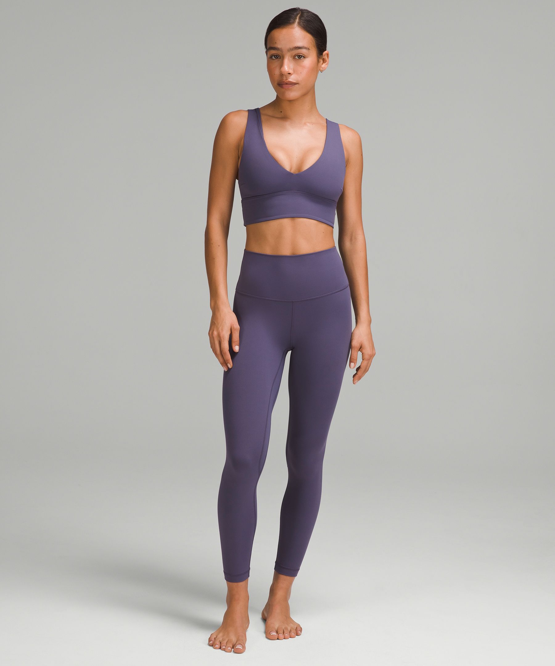 lulu Align V-Neck Bra Light Support, C/D Cup