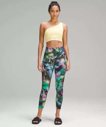 lulu Align Asymmetrical Bra Light Support, A/B Cup Pride