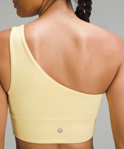 lulu Align Asymmetrical Bra Light Support, A/B Cup Pride