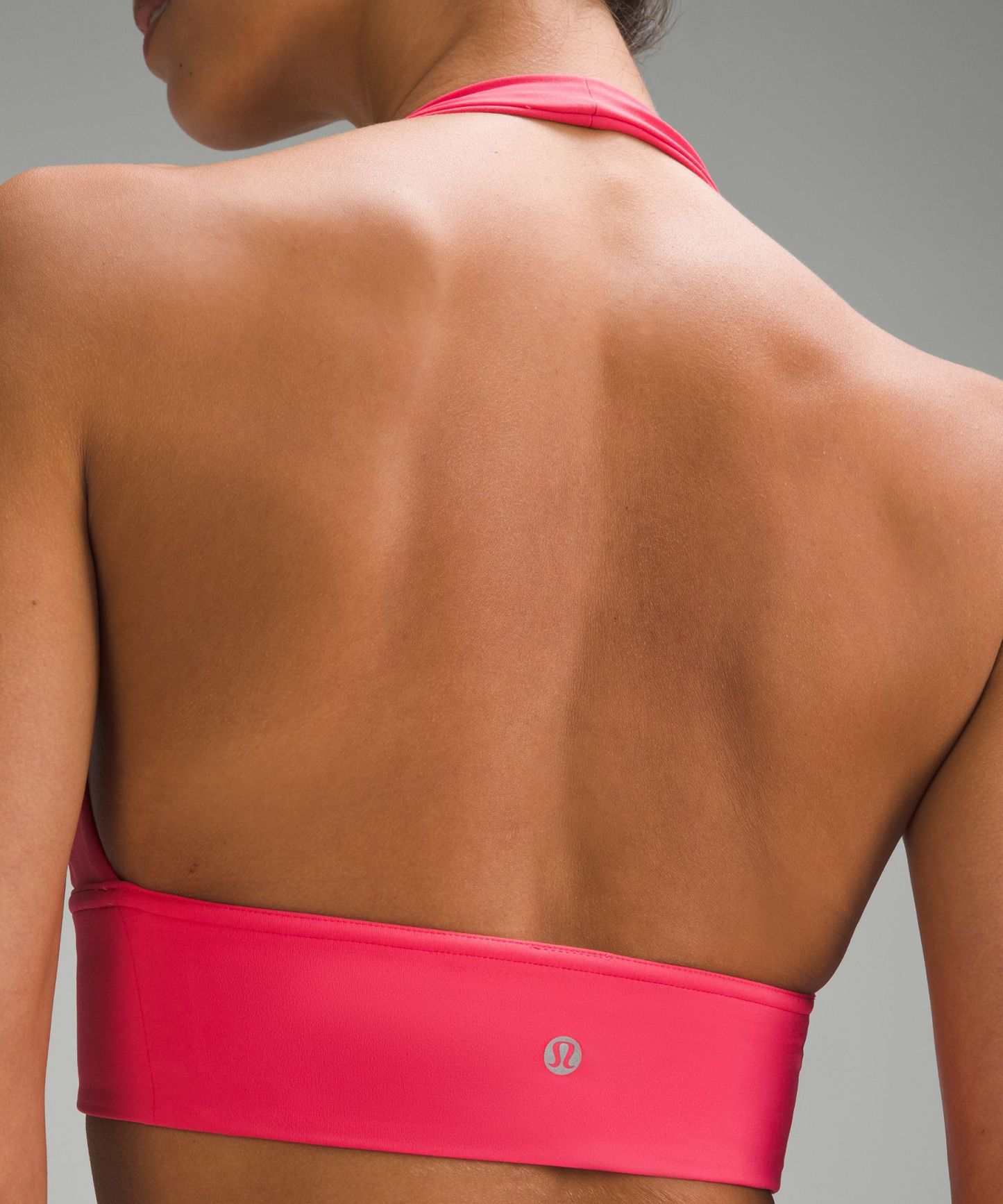 lulu Align Halter Bra Light Support, C/D Cup