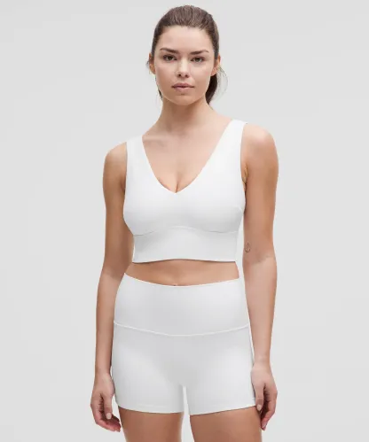 lulu Align V-Neck Bra Light Support, DDD/G Cup