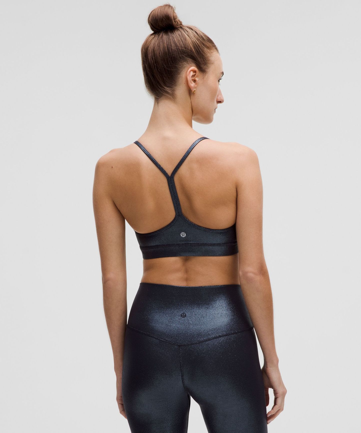 Flow Y Bra Nulu Light Support, Ribbed Shine