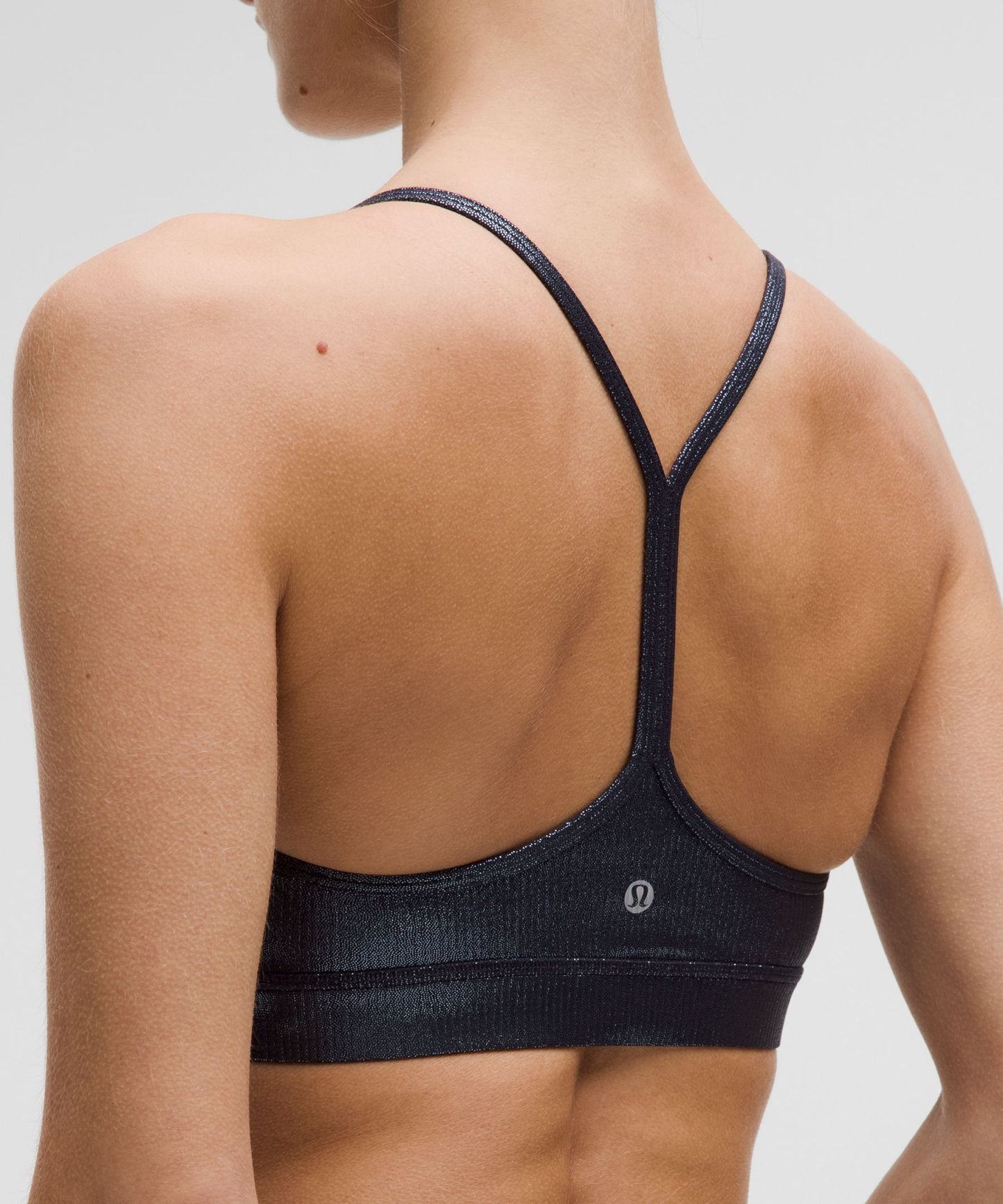 Flow Y Bra Nulu Light Support, Ribbed Shine