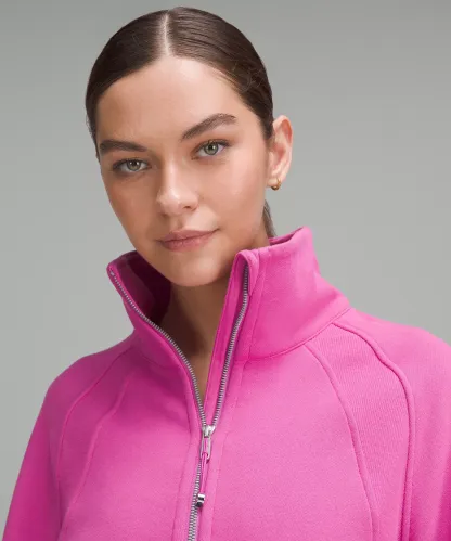 Scuba Oversized Funnel-Neck Half Zip