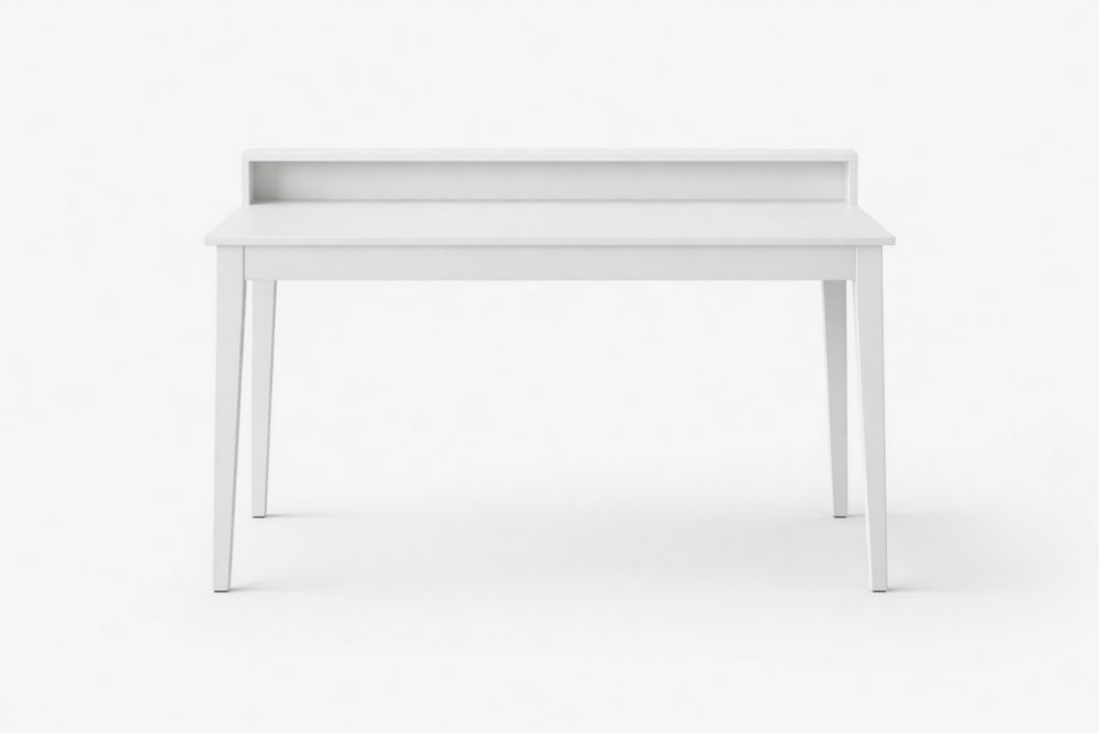 Scrivania in MDF con ripiano posteriore 120x60x75 cm