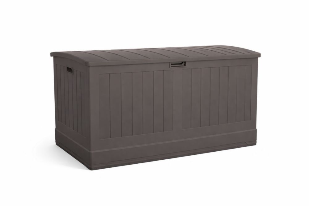 Coffre de Rangement en Polypropylène Gris 120x56x63cm