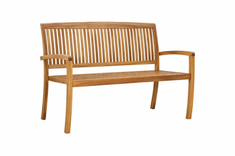 Banc de jardin en bois d'acacia