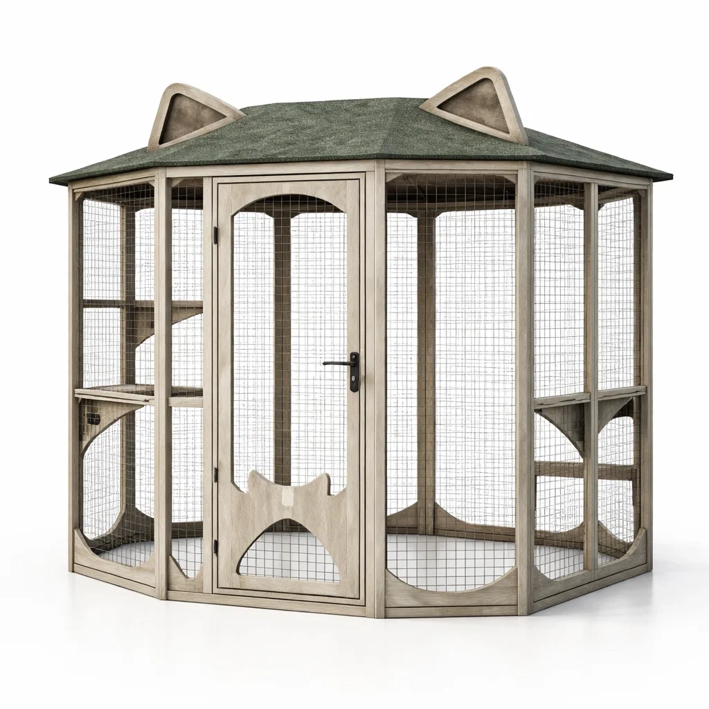 Cage à chat - LUXESPACEZ