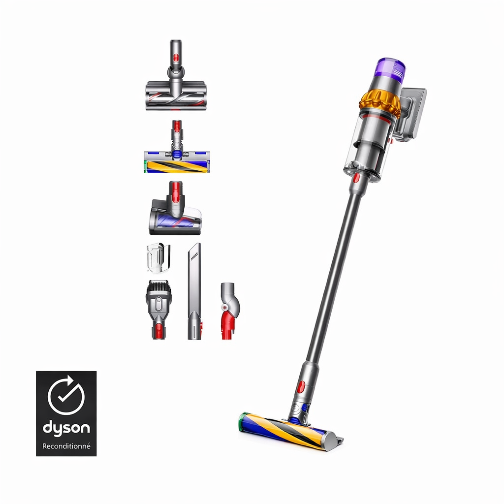 Aspirateur sans-fil Dyson V15 Detect™ Absolute (jaune/nickel)