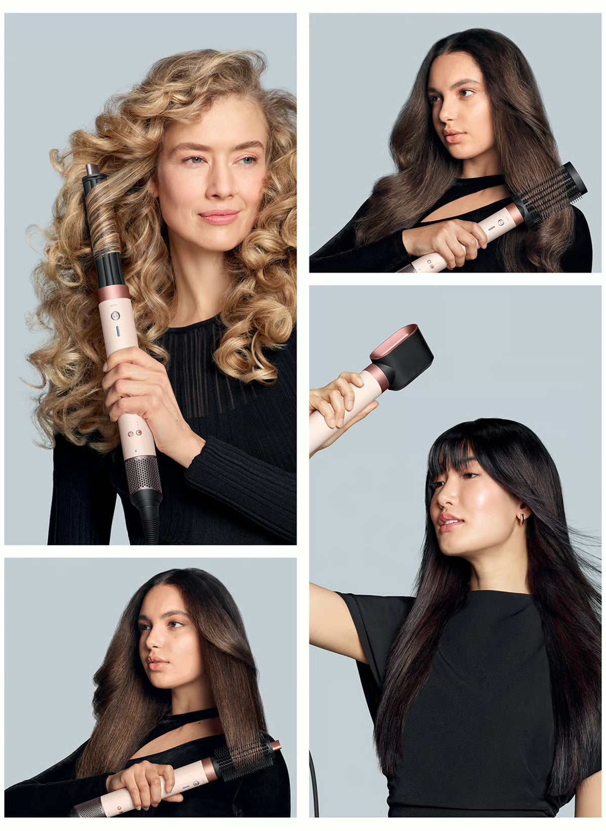 Multi-styler et Sèche-cheveux Dyson Airwrap Co-anda2x™ - cheveux raides à ondulés