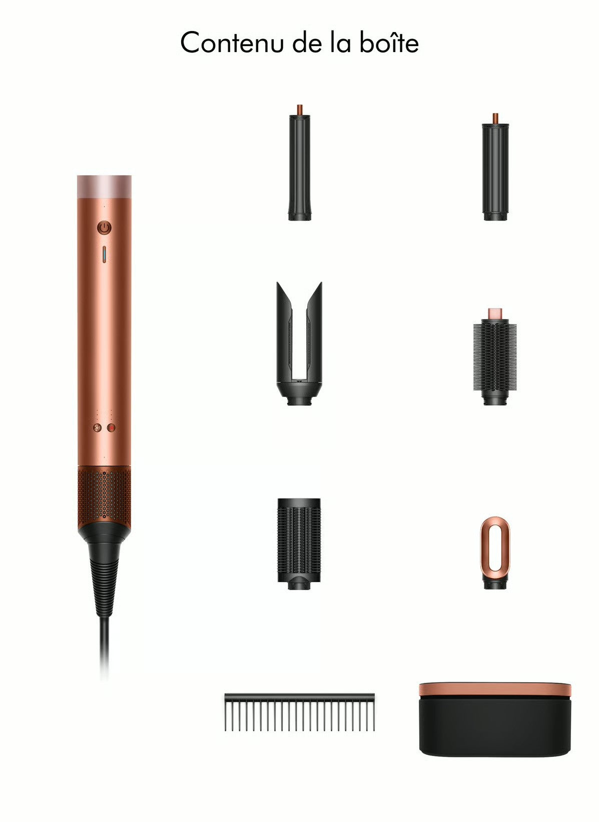 Multi-styler et Sèche-cheveux Dyson Airwrap Co-anda2x™ - cheveux raides à ondulés