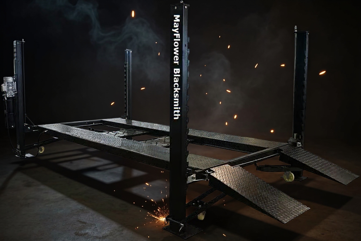 Mayflower Pro 8000 4-Post Car Lift – 8,000 lb Capacity 🚗🔧 | 1-Year Warranty