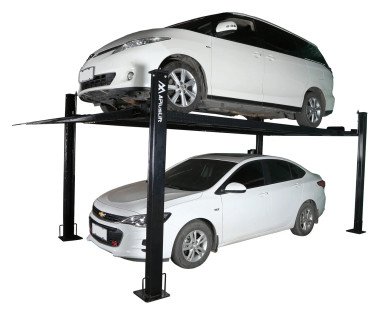 APlusLift 8000LB 4-Post Portable Parking Storage Service Car Lift
