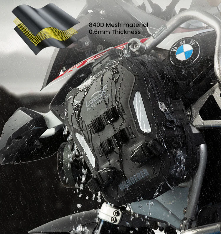 Inflatable Crash Bar Bag | 300KG Passive Protection | IPX7 Waterproof