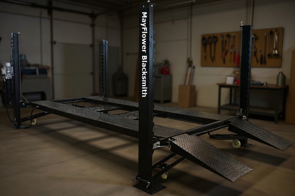 Mayflower Pro 8000 4-Post Car Lift – 8,000 lb Capacity 🚗🔧 | 1-Year Warranty