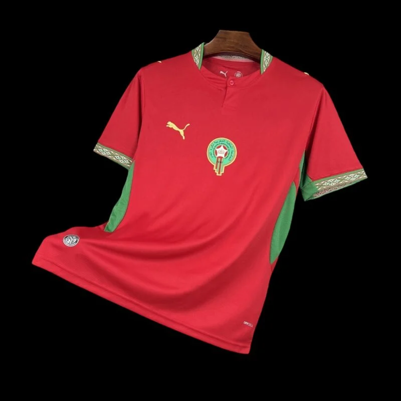 MAILLOT MAROC DOMICILE COUPE DU MONDE 2026